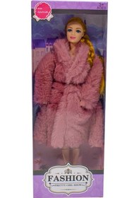 Resim Oyuncak Manken Bebek Kürklü Model Bebek 30 Cm 