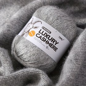 Resim 6 İplikli Kaşmir İpi %100 Yumuşak Sıcak Örgü Yün El Dokuma Şapka Atkı Kazak Polar Pantolon 1 Adet = 12 Top = 600g 