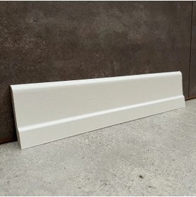 Resim Emek Yapı Laminant Parke Süpürgelik L Model 6cm Lake Beyaz 501 