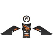 Resim GOGOPREMİUM KTM 1290 SUPER ADVENTURE 2021 - 2022 UYUMLU TANK PAD SET 002 