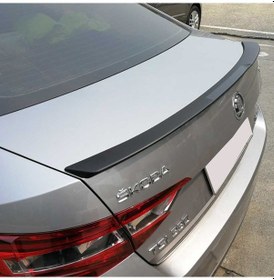 Resim Skoda Octavia Spoyler Spoiler Piano Black Siyah Boyalı 2013-2018 