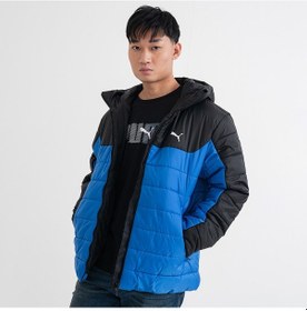 Resim Puma Essentials Hooded Padded Erkek Kapüşonlu Mont Çok Renkli 
