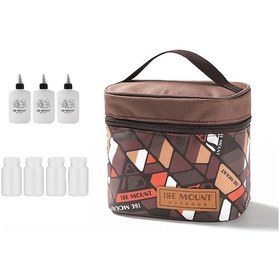 Resim Ranyeek Taşınabilir Baharat Ve Sos Seti - 3 Şişe + 4 Kavanoz + Pratik Çanta 112 Karakter Alternatif Başlık: Kamp Ve Piknik İçin Çok Amaçlı Baharat Saklama Seti - Sızdırmaz 112 Karakter Kahverengi 