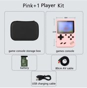 Resim Dahili 500+ Klasik Oyunlar 5 İnç Arcade Retro Konsol Oyun Konsolu Game Boy Pink 