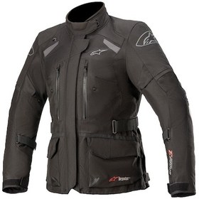 Resim Alpinestars Stella Andes V3 Drystar Korumalı Kadın Motosiklet Montu Koyu Gri 