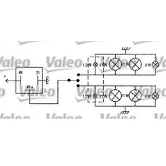 Resim Valeo 641422 Flaşör Dın 12V 61311365117 