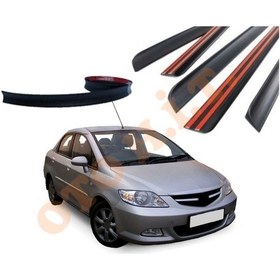 Resim Honda City 06-08 Uyumlu Bagaj Üstü Spoiler Mat Siyah 