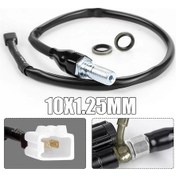 Resim 10x1.25mm-m10x1.25mm Motosiklet Hidrolik Fren Basıncı Arka Işık Anahtarı Nissin Honda Yamaha Kawasaki Suzuki 