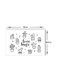 Resim Decorita Free Hugs | Cam Ocak Arkası Koruyucu | 49,5cm x 76cm 