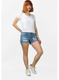 Resim Balins Kadın Kot Şort 2jc/4127 001 