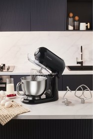 Resim HOMEND Vintage Profashion 3027h Döküm Hamur Yoğurma Makinesi Krem 1500w 5,5l 