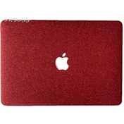 Resim MacBook Air M1 13" A1932 A2179 A2337 Uyumlu Bordo Laptop Koruyucu Kılıf G1505 McStorey