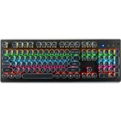 Resim Springsun Rgb Anahtar 104 Tuşlu Kablolu Mekanik Klavye 