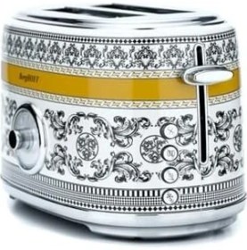 Resim Esmo Home Berghoff Gem Royal Margery 2 Dilim Ekmek Kızartma Makinesi Desenli - 815 W, Paslanmaz Çelik 