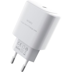 Resim Wiwu Wi-G008 Essen Serisi GaN Tech PD Hızlı Şarj Özellikli Şarj Başlığı 30W - Beyaz 