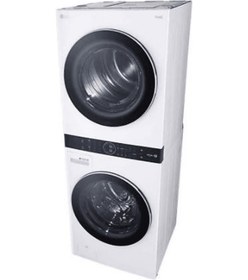 Resim LG W4W8BVKKWHM.ABWPLTK 12 KG Yıkama 10 KG Kurutma 1400 Devir Çamaşır Ve Kurutma Makinesi Beyaz 