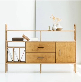 Resim Woodesk Riva, Ahşap, Dolap Ve Konsol, 170x115, Natural Renk 