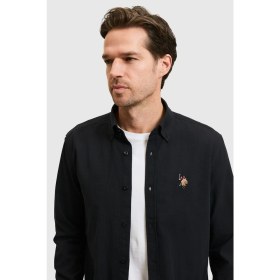 Resim U.s. Polo Assn. Erkek Siyah Gömlek Basic 50320255-VR046 