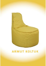 Resim Dekosoy Armut Koltuk Xl Sarı 