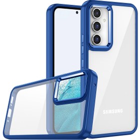 Resim Canpay Samsung Galaxy A54 Kılıf Case, Kamera Lens Korumalı Elektroplatin Colourful Platinum Serisi 