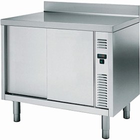 Resim Electrolux Professional Sıcaklık Dolabı 1 Ara Raf Ve 2 Kayar Kapılı Fanlı Isıtma Sırtlı - 1200 MM MTC1210PN 