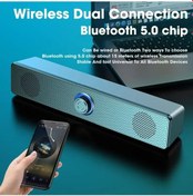 Resim Pc Soundbar Kablolu Ve Kablosuz Bluetooth Hoparlör Tv Pc Dizüstü Oyun Ev Bluetooth Version Hoparlör 