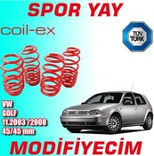 Resim Coil-Ex Golf V 11.2003 -2008 Arası 45-45Mm Alçaltma Spor Yay H 