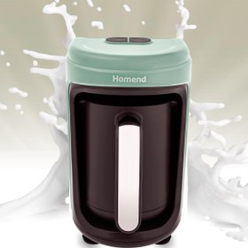 Resim Homend Vintage Pottoman Milk In 1876H Sütlü Türk Kahve Makinesi Yeşil 