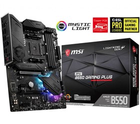 Resim MSI MPG B550 GAMING PLUS DDR4 4400(OC)Mhz ATX AM4 