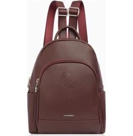 Resim Cengiz Pakel Kadın Sırt Çantası 7251m - Bordo Çok renkli 