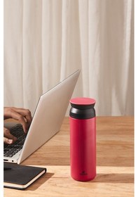 Resim Karaca Rainbow Paslanmaz Çelik Termos 500 ML Kırmızı 