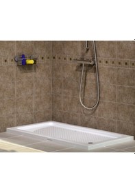 Resim Shower 80X90 Dikdörtgen Flat Duş Teknesi 