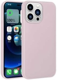 Resim Zore Apple için uyumlu iPhone 14 Pro Max Kılıf Zore Premier Silikon Kapak Rose Gold 