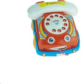 Resim Oyuncak Telefon Arabalı Telefon Klasik Telefon 