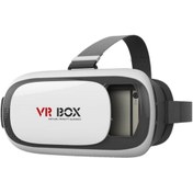 Resim Beyaz Sanal Gerçeklik Gözlüğü VR Box 3D CEPTECOM