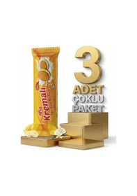 Resim Afia Muz Kremalı Sandviç Bisküvi 3x60 Gr 