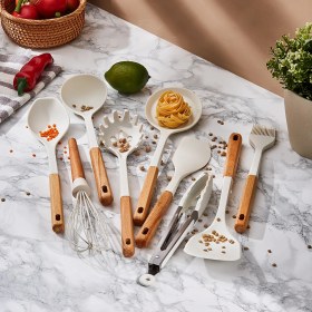 Resim UltraMint Pratik ve Dayanıklı 10 Parça Silikon Mutfak Seti, Yüksek Kalite Ürün 