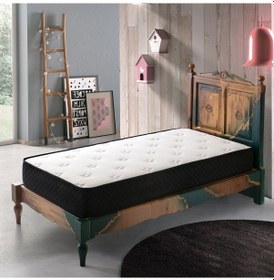 Resim 60 x 100 Pc Parrot Black Elite Ortopedik Yaylı Yatak Bebek Yatağı 