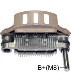 Resim Mobiletron DİYOT TABLASI TARAK 75 MM 8 DİYOT (M8 SAĞ CIVATA) (İKAZ DİYOTSUZ) MITSUBISHI COLT/L200 2015 