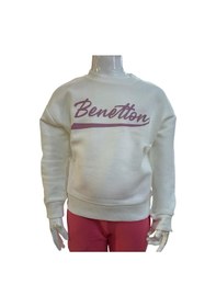 Resim Benetton Kız Çocuk Ekru Sweatshirt Ekru 