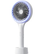 Resim Aubyhe Usb Şarjlı Sessiz Sivrisinek Yakalama Cihazı - 2'li Fonksiyonlu Elektrikli Sineklik, 2000mah Pil, Beyaz 