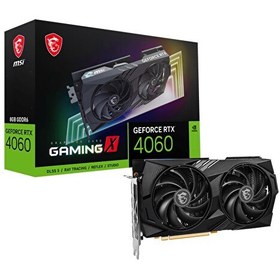 Resim MSI VGA GeForce RTX 4060 Gaming X 8G RTX4060 8 GB GDDR6 128 Bit DX12 PCIe 4.0 X8 Ekran Kartı 