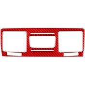 Resim Mercedes-benz G-class W463 Orta Havalandırma Dekoratif Etiket İçin Kırmızı 1 Adet 