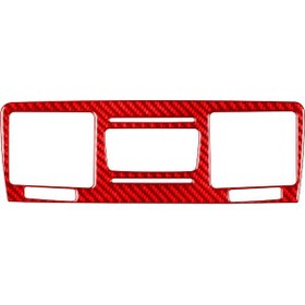 Resim Mercedes-benz G-class W463 Orta Havalandırma Dekoratif Etiket İçin Kırmızı 1 Adet 