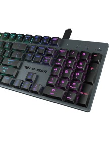 Resim Cougar CGR-WO1MI-LUX Luxlım Ingilizce Q Kablolu Gaming (Oyuncu) Klavye 