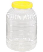 Resim Genel Markalar 10 Adet Bal Peynir Biber Salça Yağ Turşu Bidonu- Saklama Sarı Kapaklı Pet 5 Lt. 