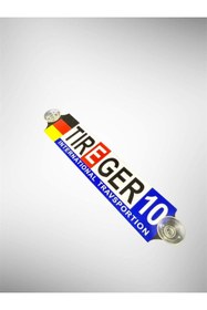 Resim OTO SÜSLEN İSTANBUL PVC Vantuzlu Arma Tireger 10 20cm 