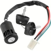 Resim Hightower 1 Adet Universal Motosiklet Ve Atv Kontak Anahtarı 50-200cc Motorlar İçin Dayanıklı 