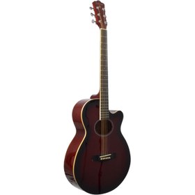 Resim Extreme Xa35wrs Akustik Gitar - Şarap Kırmızısı (eğitim - Dreadnought Seri) | Wine Red Parlak Bitiş, Ihlamur Gövde, Yumuşak Çalım Hissi Ve Dengeli Ses Projeksiyonu | Uyum: 4/4 Boy (tam Boy) Standart 