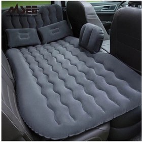 Resim Elioure Siyah Araç Içi Şişme Yatak(91x197cm) +şişirme Pompası+mini Led Işık 